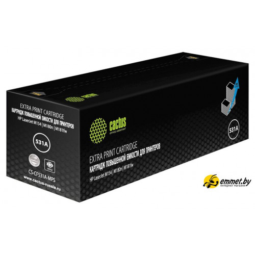 Картридж CACTUS CS-CF531A-MPS (аналог HP 205A CF531A)