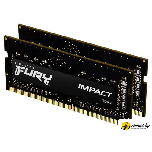Оперативная память Kingston FURY Impact 2x16ГБ DDR4 SODIMM KF432S20IBK2/32