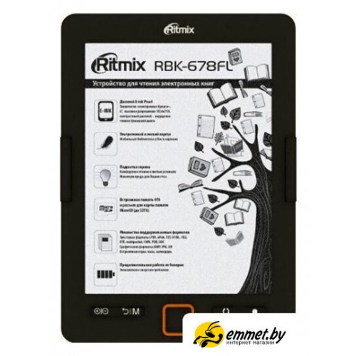 Электронная книга Ritmix RBK-678FL