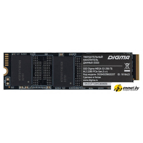 SSD Digma Mega S3 256GB DGSM3256GS33T