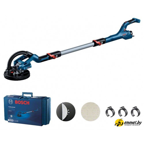 Шлифмашина для стен и потолков Bosch GTR 550 Professional 06017D4020 (с кейсом)