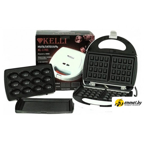 Многофункциональная сэндвичница KELLI KL-1701