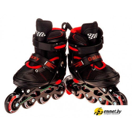 Роликовые коньки Favorit 8301-M-BK (р. 34-37)