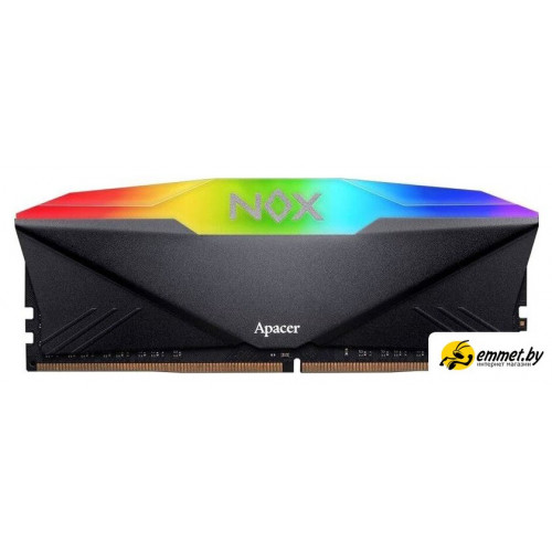 Оперативная память Apacer NOX RGB 8ГБ DDR4 3200 МГц AH4U08G32C28YNBAA-1