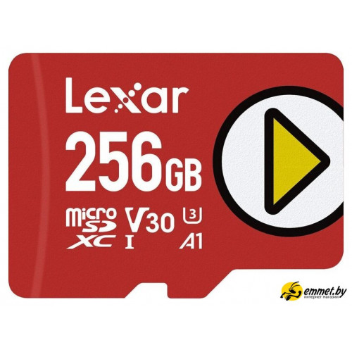 Карта памяти Lexar Play microSDXC LMSPLAY256G-BNNNG 256GB