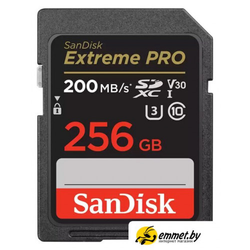 Карта памяти SanDisk Extreme PRO SDXC SDSDXXD-256G-GN4IN 256GB