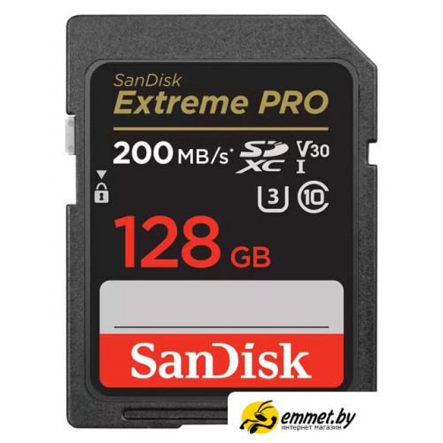 Карта памяти SanDisk Extreme PRO SDXC SDSDXXD-128G-GN4IN 128GB