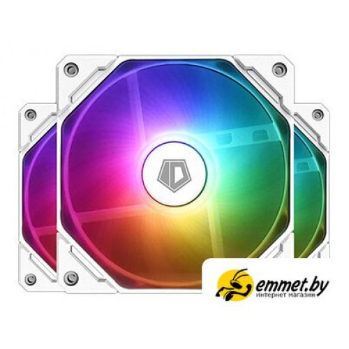 Комплект вентиляторов для корпуса ID-Cooling TF-12025-ARGB-TRIO-SNOW