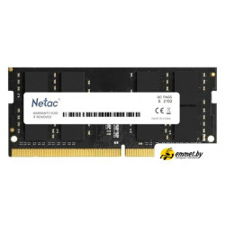 Оперативная память Netac Basic 16ГБ DDR5 SODIMM 4800 МГц NTBSD5N48SP-16