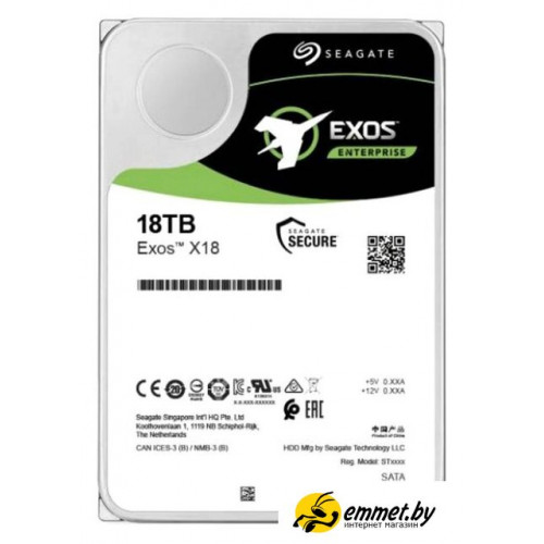 Жесткий диск Seagate Exos X18 14TB ST14000NM004J