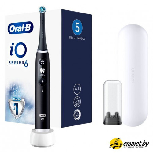 Электрическая зубная щетка Oral-B iO 6 (черный) 4210201410171