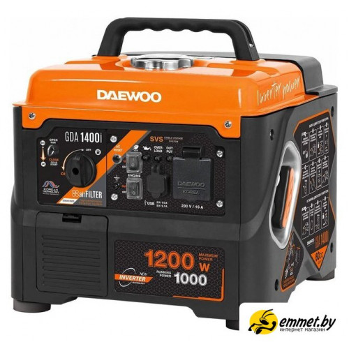 Бензиновый генератор Daewoo Power GDA 1400i