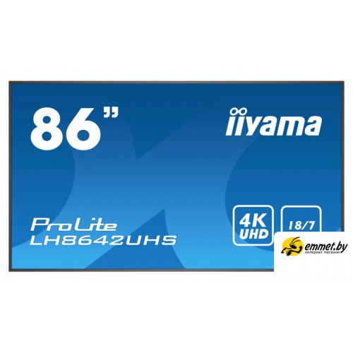 Информационная панель iiyama ProLite LH8642UHS-B3