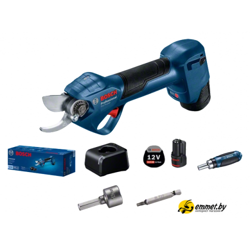 Секатор Bosch Pro Pruner Professional 06019K1021 (с 2-мя АКБ)