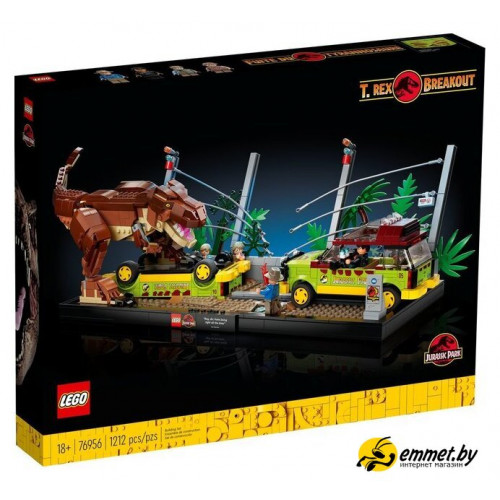 Конструктор LEGO Jurassic World 76956 Побег Ти-Рекса