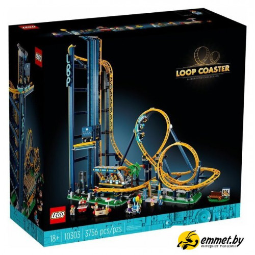 Конструктор LEGO Icons 10303 Американские горки с мертвой петлей