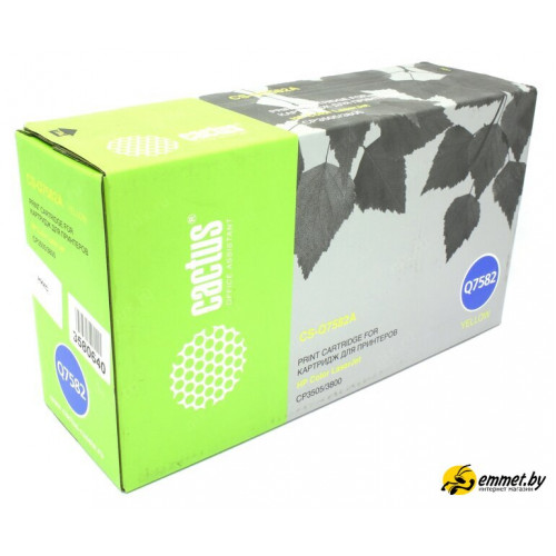 Картридж CACTUS CS-Q7582A (анолог HP Q7582A)