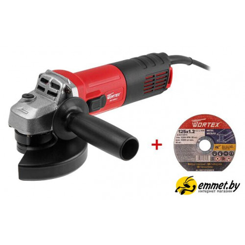 Угловая шлифмашина Wortex AG 1209-3 0329155