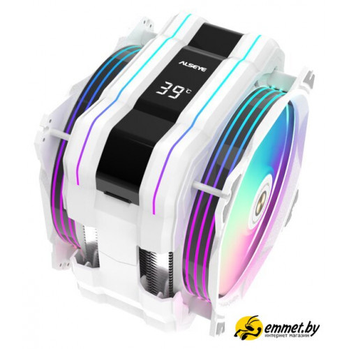 Кулер для процессора ALSEYE M120D W Plus (белый)