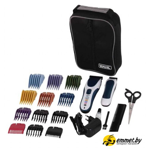 Машинка для стрижки волос Wahl Color Pro Cordless combo 9649-916