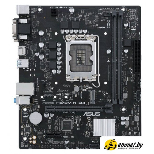 Материнская плата ASUS Prime H610M-R D4-SI