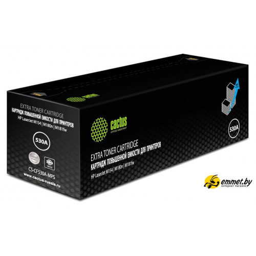 Картридж CACTUS CS-CF530A-MPS (аналог HP CC530A)