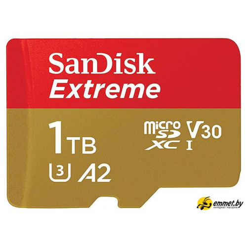 Карта памяти SanDisk Extreme microSDXC SDSQXAV-1T00-GN6MN 1TB