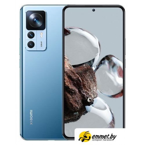 Телефон Xiaomi 12T 8GB/256GB международная версия (синий)