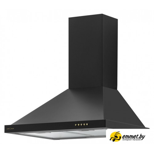 Кухонная вытяжка Krona Bella Retro 600 Black PB (черный)