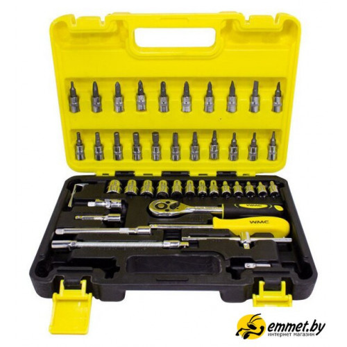 Универсальный набор инструментов WMC Tools WMC-2462-5 Euro (46 предметов)