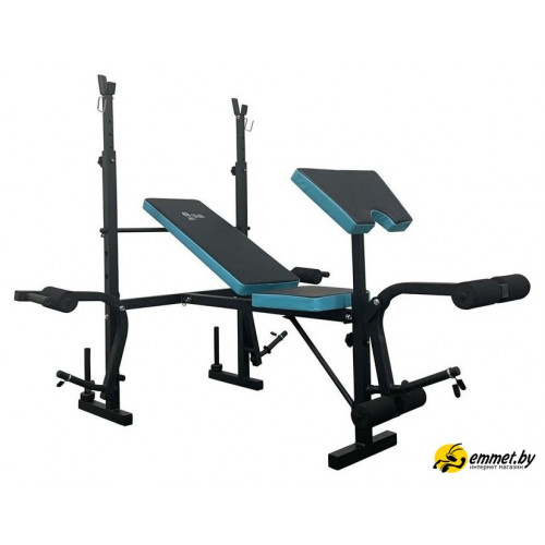Скамья для жима штанги Atlas Sport 1070 (черный/синий)