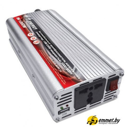 Автомобильный инвертор AVS 12/220V IN-1000W