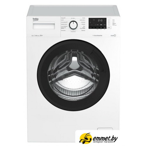 Стиральная машина BEKO WSRE6H612ZAWI