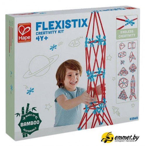 Конструктор Hape Flexistix E5565 Creativity Kit