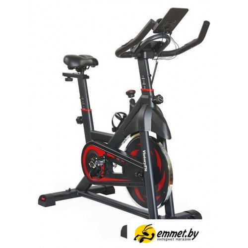 Велотренажер VictoryFit VF-S201 (черный/красный)