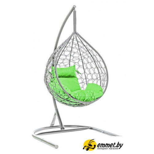 Подвесное кресло LetoLux Liverpool Comfort (графит/зеленый)