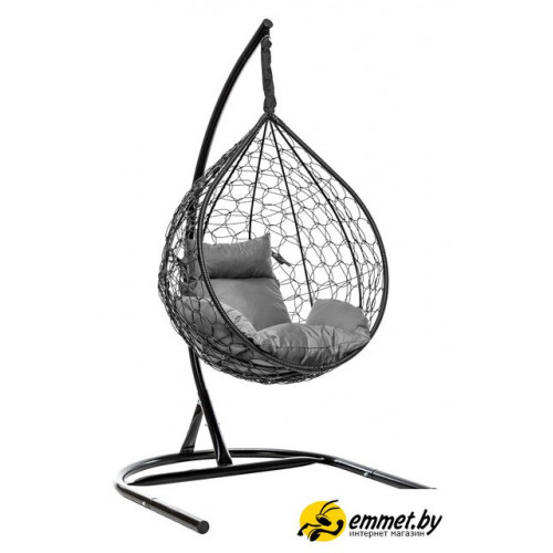 Подвесное кресло LetoLux Liverpool Comfort (черный/графит)