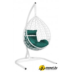 Подвесное кресло LetoLux Liverpool Comfort (белый/темно-зеленый) Подвесное кресло LetoLux Liverpool Comfort (белый/темно-зеленый)