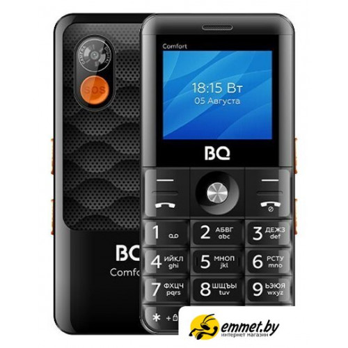 Кнопочный телефон BQ BQ-2006 Comfort (черный)
