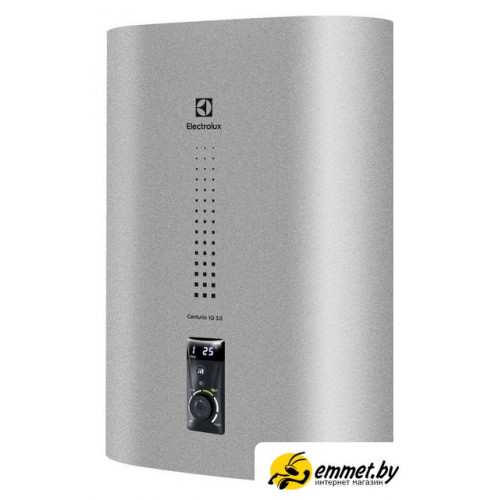 Накопительный электрический водонагреватель Electrolux EWH 30 Centurio IQ 3.0 Silver