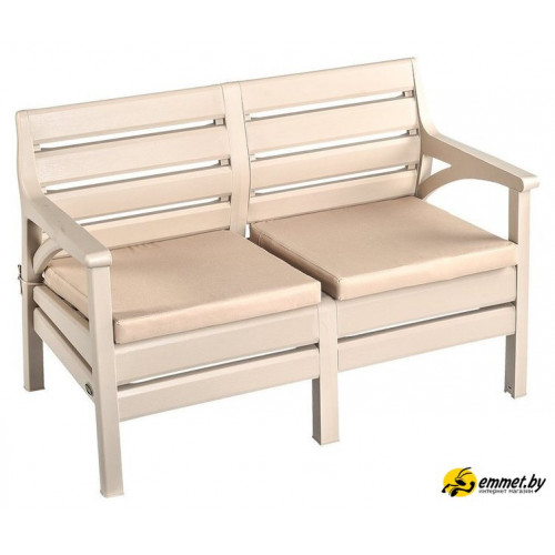 Скамейка Holiday Wood 124x65x79 (капучино)
