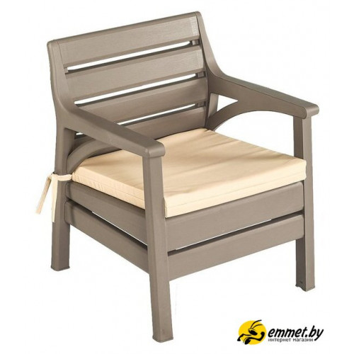 Кресло Holiday Wood 66x65x79 (серый)