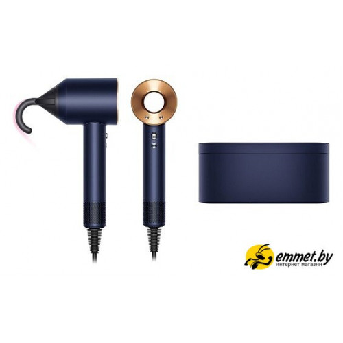 Фен Dyson HD08 Supersonic (с переходником на евровилку, берлинская лазурь/медный)