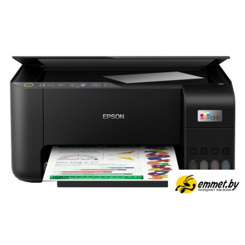 МФУ Epson EcoTank L3251 (ресурс стартовых контейнеров 3600/6500, контейнер 103)