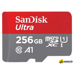 Карта памяти SanDisk Ultra microSDXC SDSQUAC-256G-GN6MA 256GB (с адаптером)