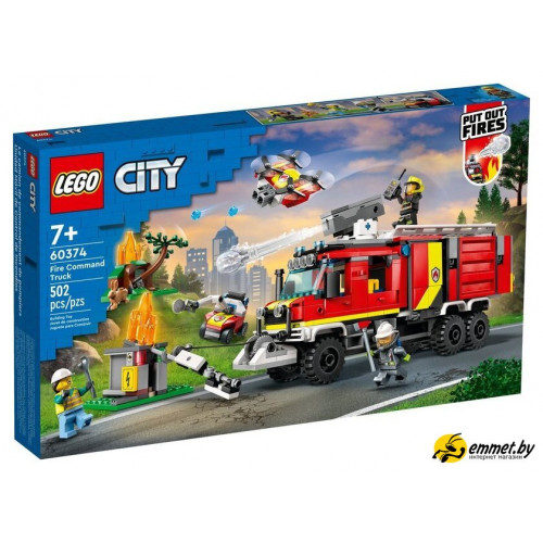 Конструктор LEGO City 60374 Машина пожарного расчета