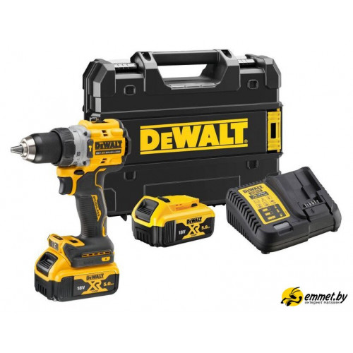 Ударная дрель-шуруповерт DeWalt DCD805P2T (с 2-мя АКБ, кейс)