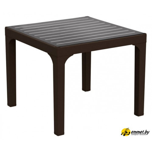 Стол Holiday Wood-SG 90x90 (коричневый)