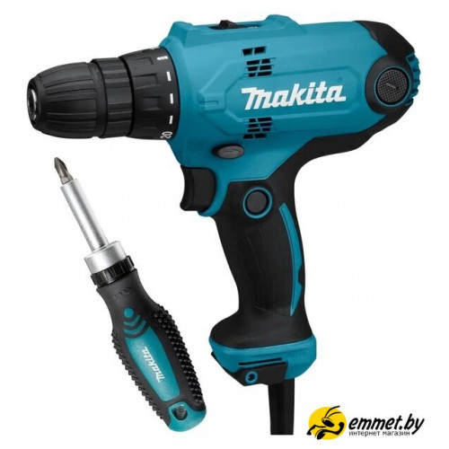 Дрель-шуруповерт Makita DF0300X1 (с отверткой)