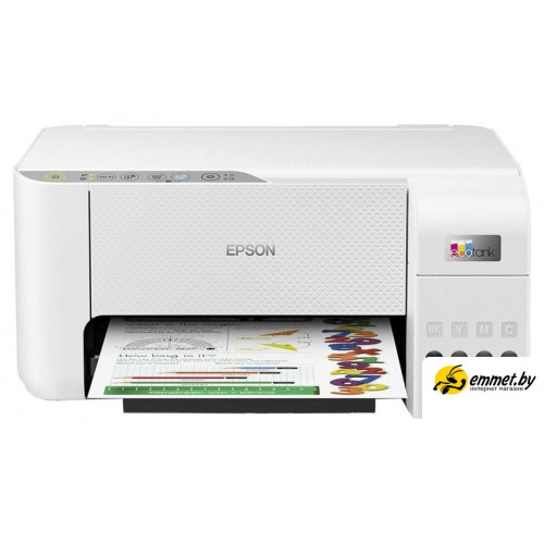 МФУ Epson EcoTank L3256 (ресурс стартовых контейнеров 8100/6500, контейнер 103)